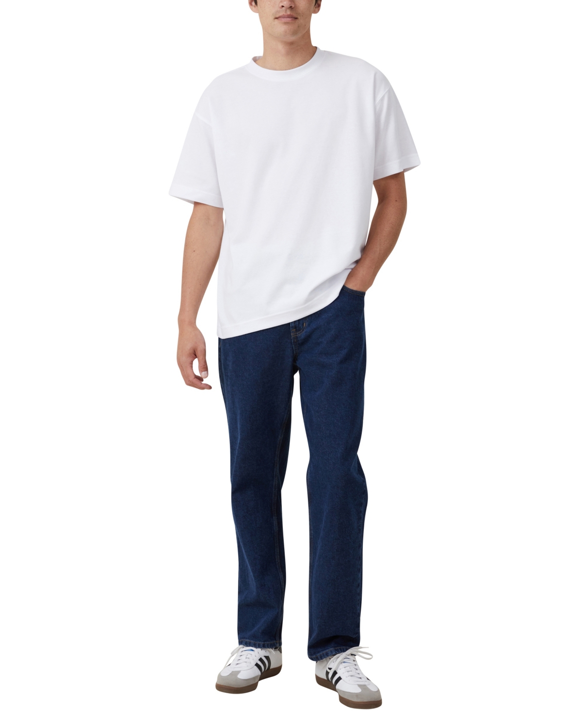 Shop Cotton On Men's Hyperweave T-shirt In White