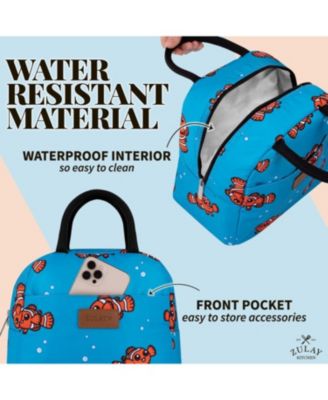 Insulated Tote Lunch Bag With Soft Padded Handles