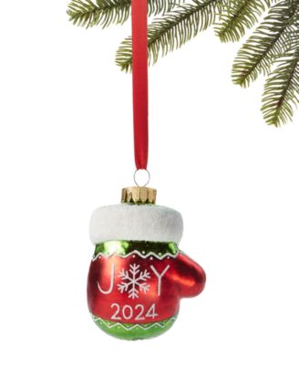 Holiday Lane Christmas Cheer Joy Mitten Ornament, Exclusively at