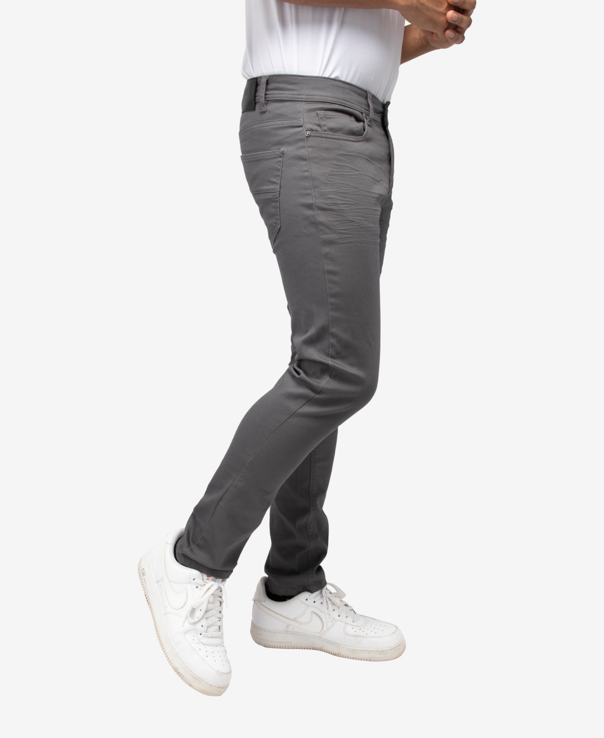 Shop X-ray Men's Slim Fit Stretch Commuter Pants In White