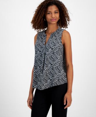 On sale T Tahari Sleeveless Blouse