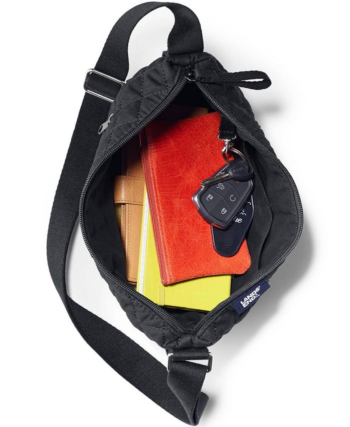 Lands' End Quilted Crossbody Bag Macy's