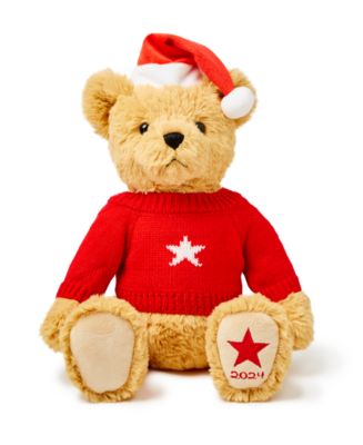 Holiday Lane Christmas Cheer Macy s Plush Bear Created for Macy s Macy s