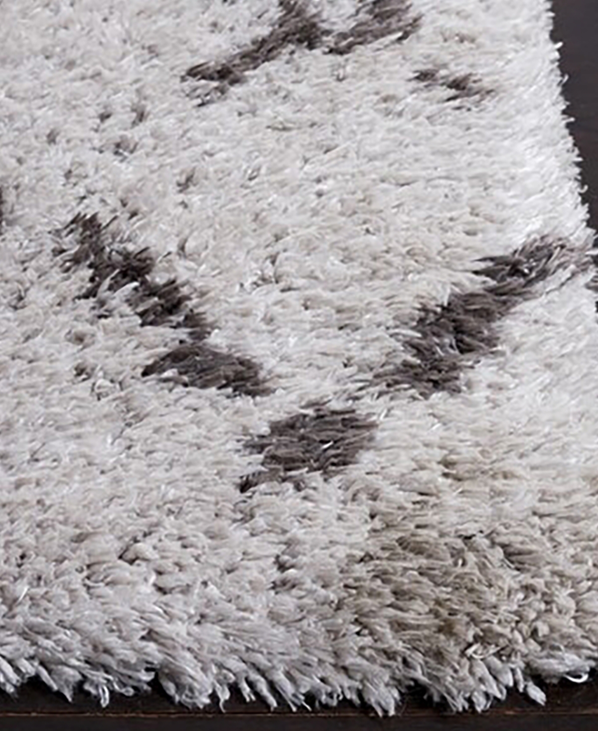 Safavieh Flokati FLK981and Charcoal 5'3