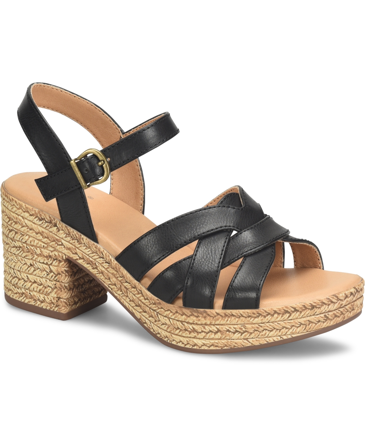 Shop B.o.c. Women's Melodie Ankle Strap Comfort Sandals In Black