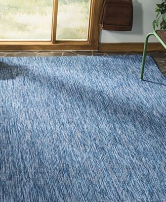 Courtyard CY8522 Navy 8' x 11' Sisal Weave Outdoor Area Rug