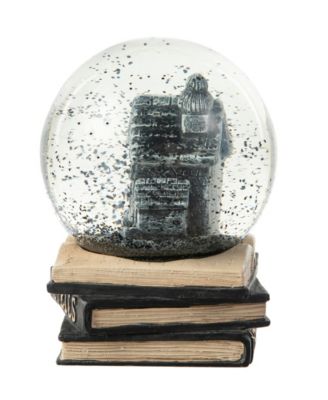 100MM Halloween Polyresin Haunted House Water Globe