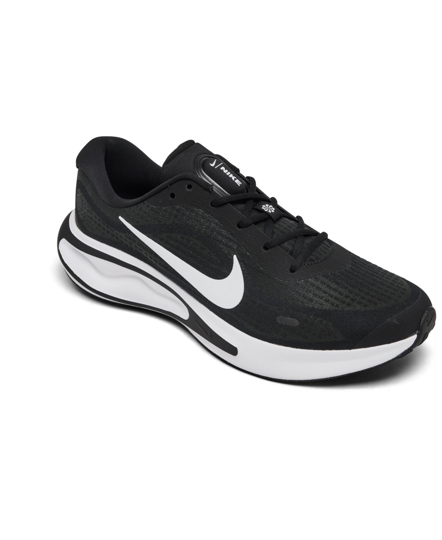 Мужские кроссовки Nike Journey Run Running, цвет: Чёрный / Белый — фото 1