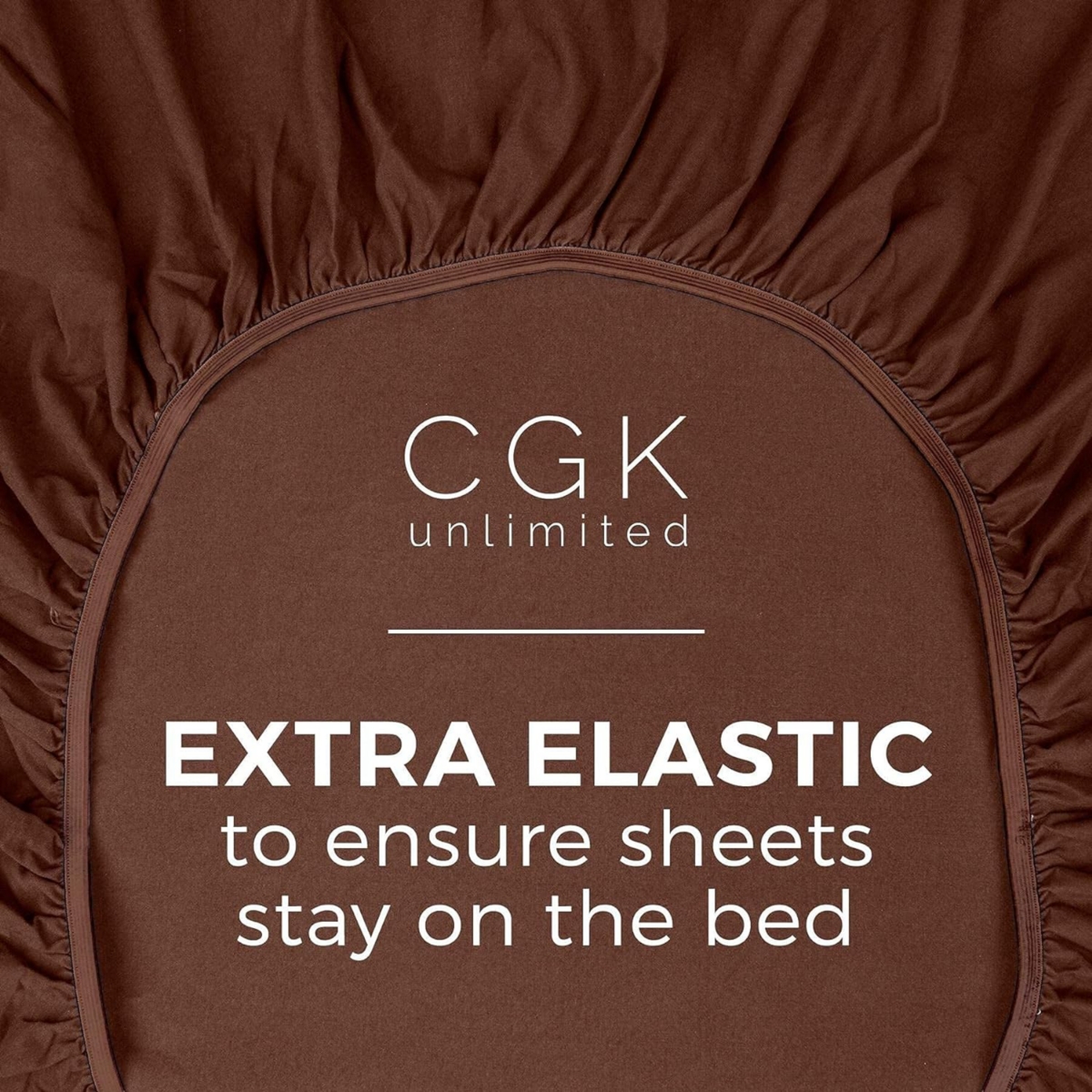 Cgk Unlimited Deep Pocket 14 - 16 Inch Microfiber Fitted Sheet - Extra Long