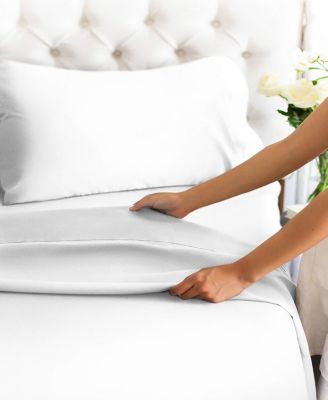 4 Piece Sheet Set 100% Cotton 1000 Thread Count - Queen