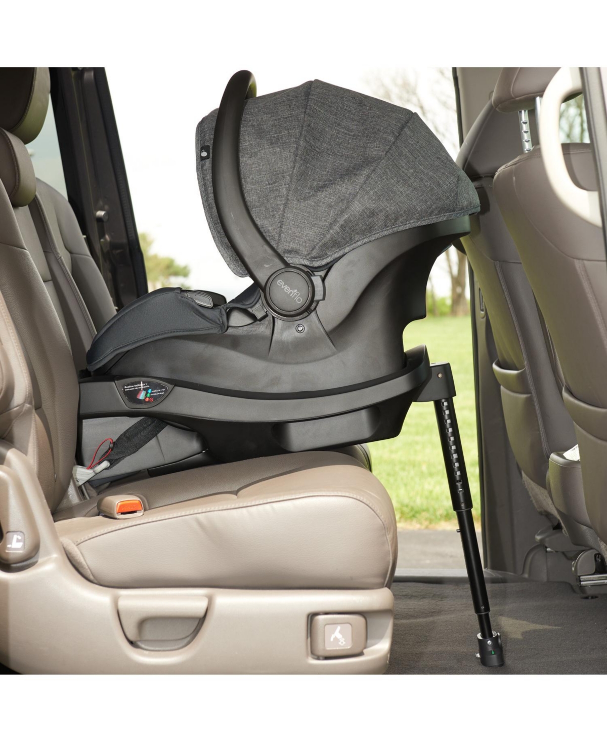 Evenflo Litemax Dlx Infant Car Seat Base In Black