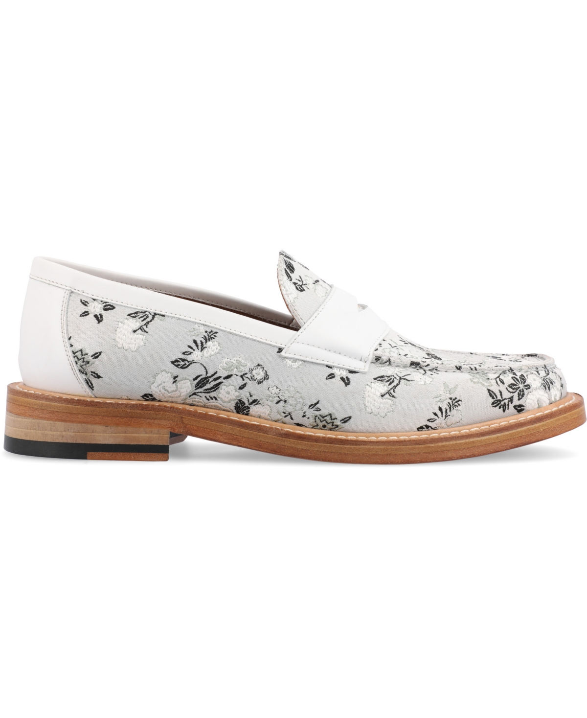 Shop Taft Men's The Fitz Slip-on Loafer In Eden Blanc