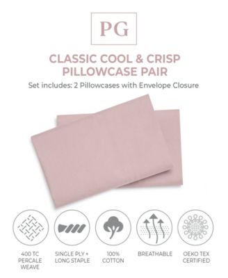 Classic Cool Crisp 2 Piece Pillowcase Set, King