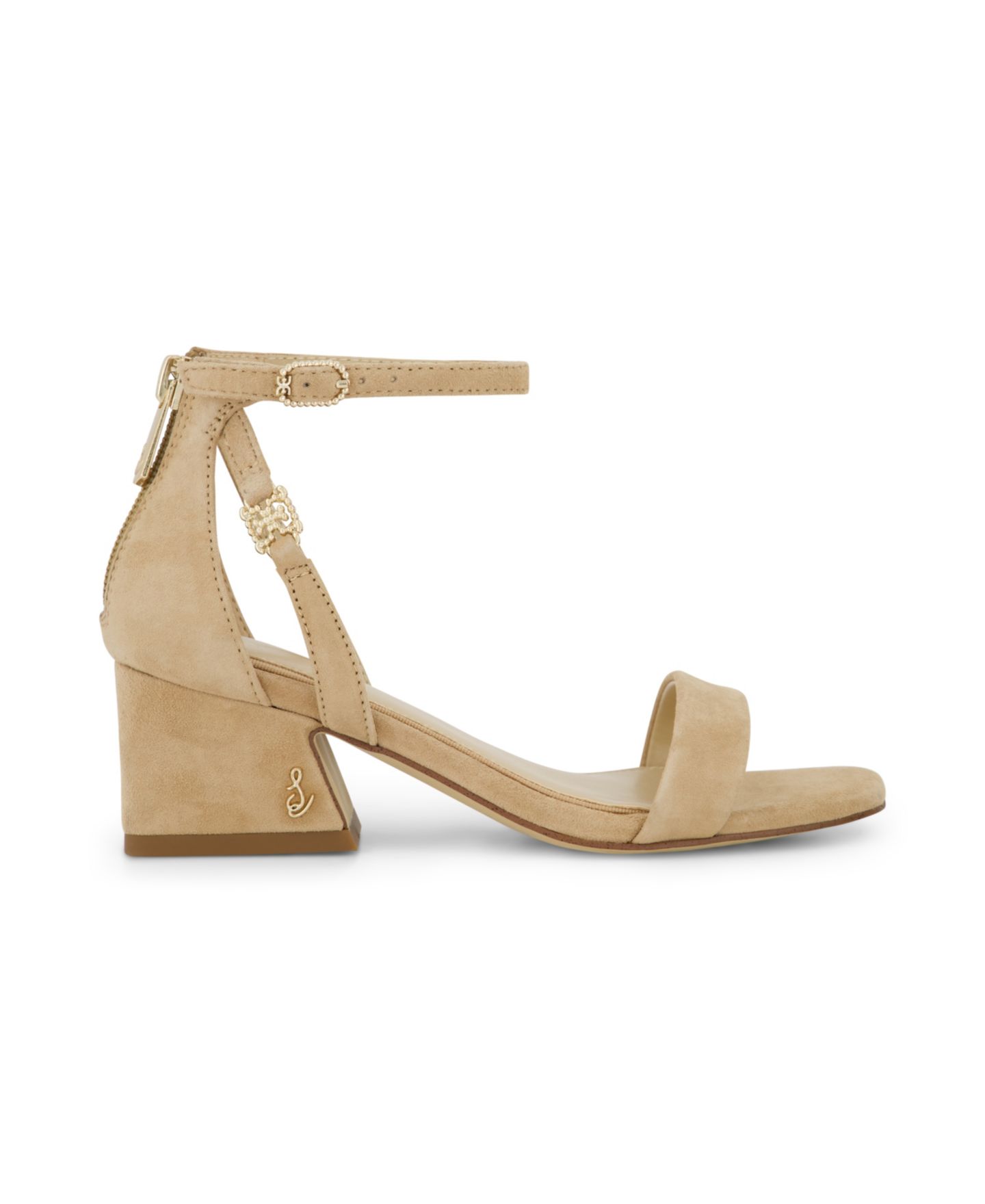 Туфли Sam Edelman Delaney Dezi Ankle Strap Dress Heel для девочек, цвет: Чёрный — фото 12