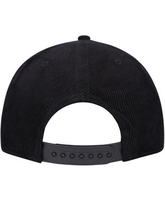 Men's Black Miller Roscoe Corduroy Adjustable Hat