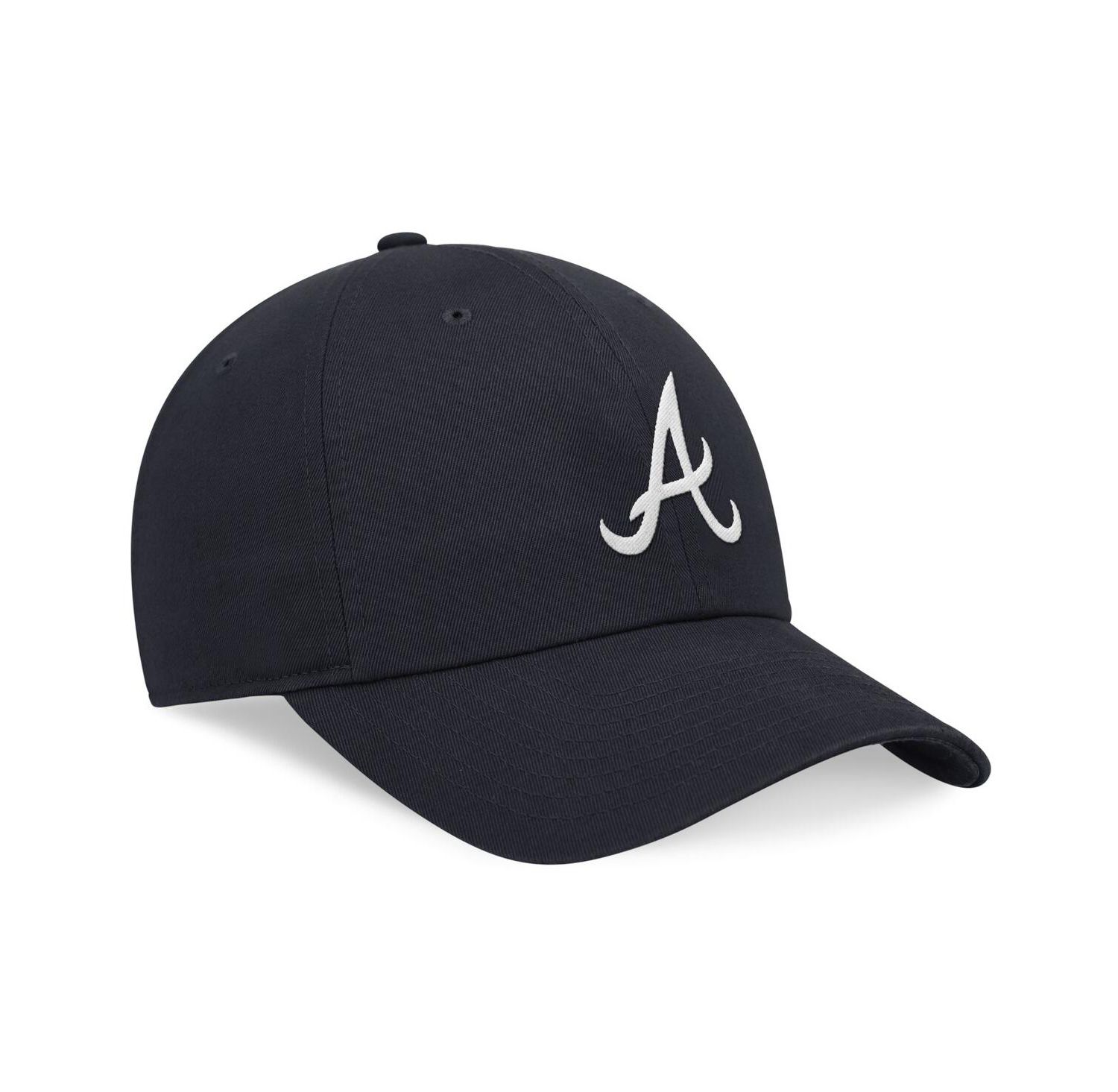 Men's Navy Atlanta Braves Evergreen Club Adjustable Hat