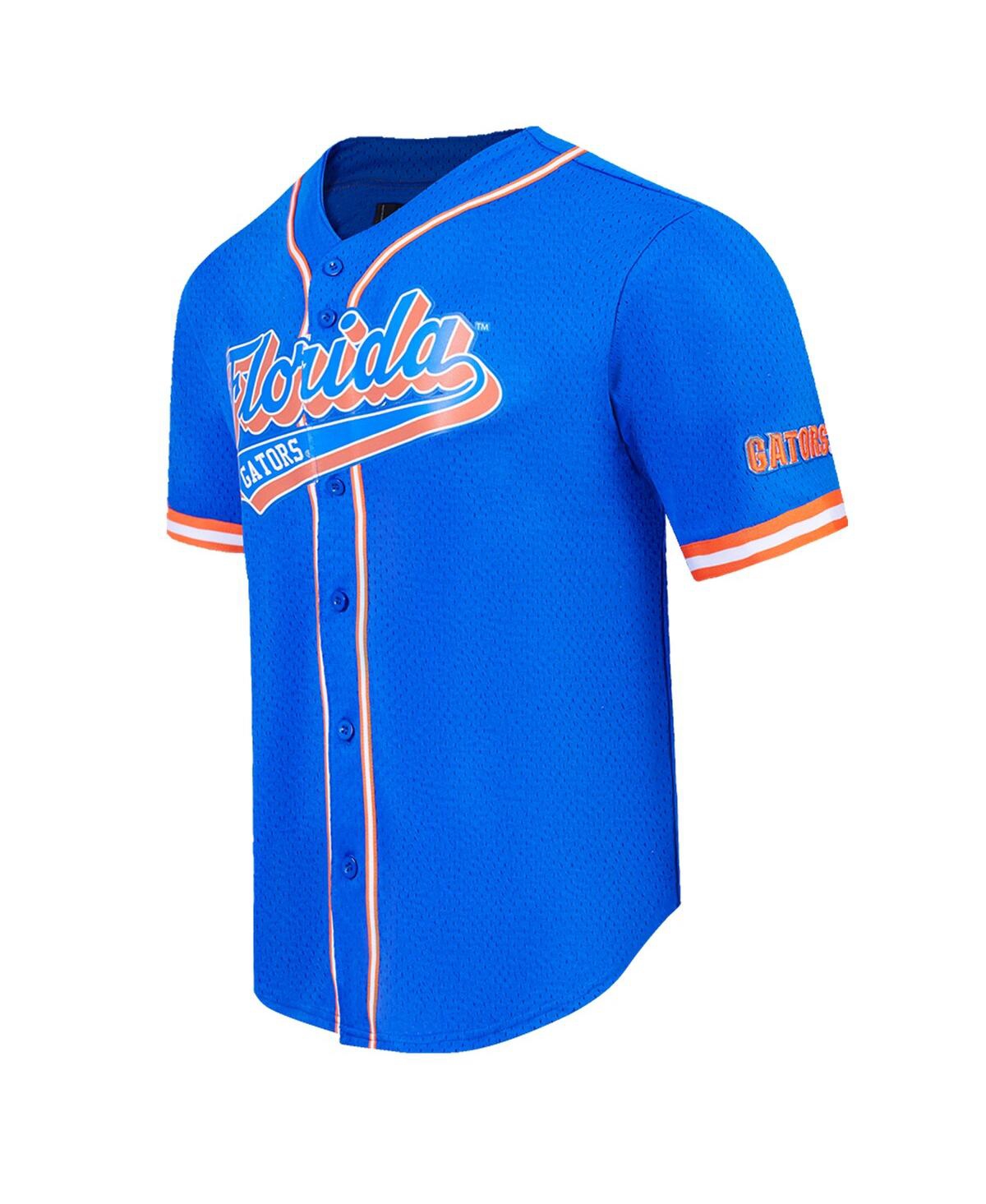 Pro Standard Men'sFlorida Gators Mesh Full-Button Replica Baseball Jersey - Royal