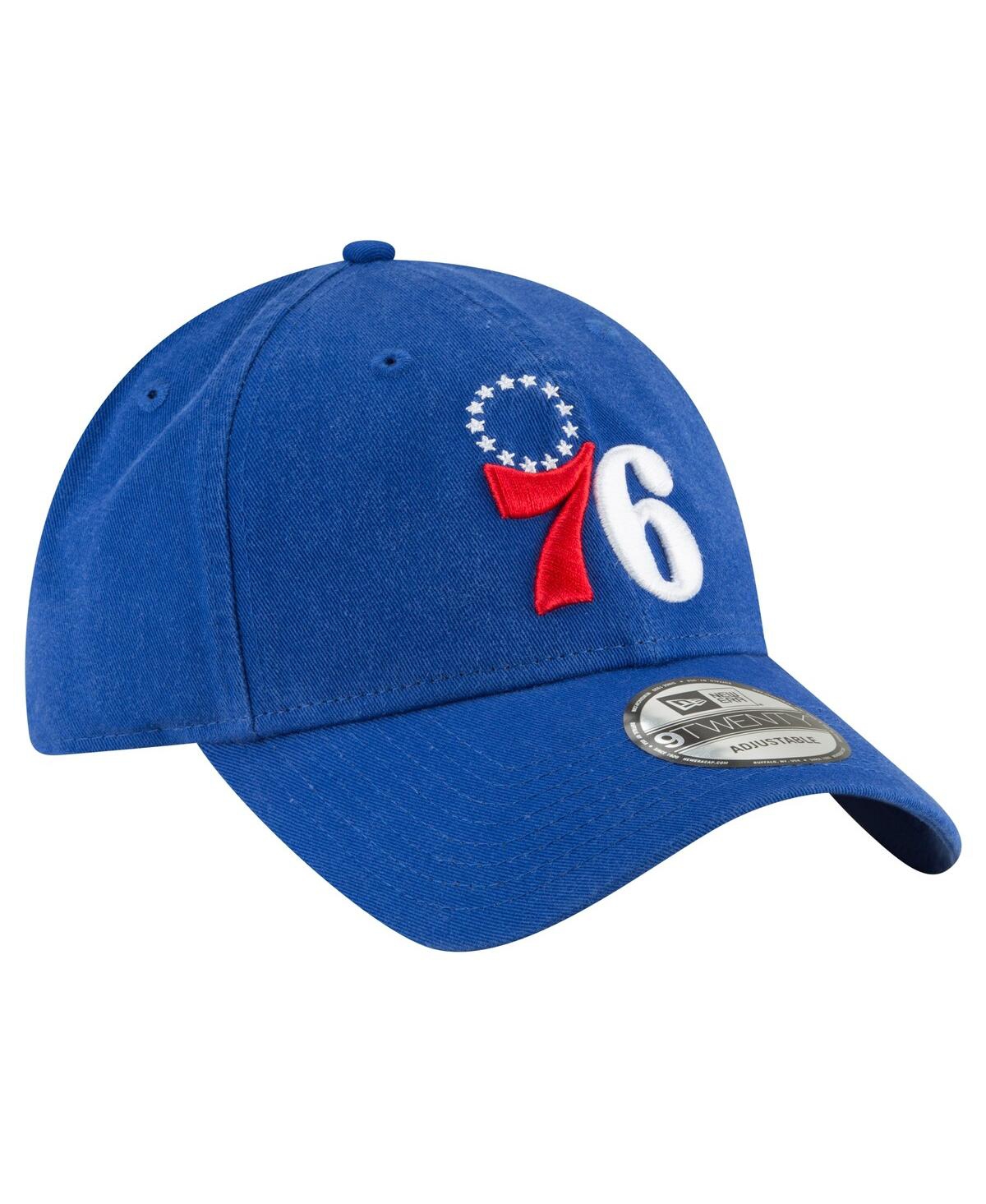 New Era Royal Philadelphia 76ers Team 2.0 9twenty Adjustable Hat In Royal
