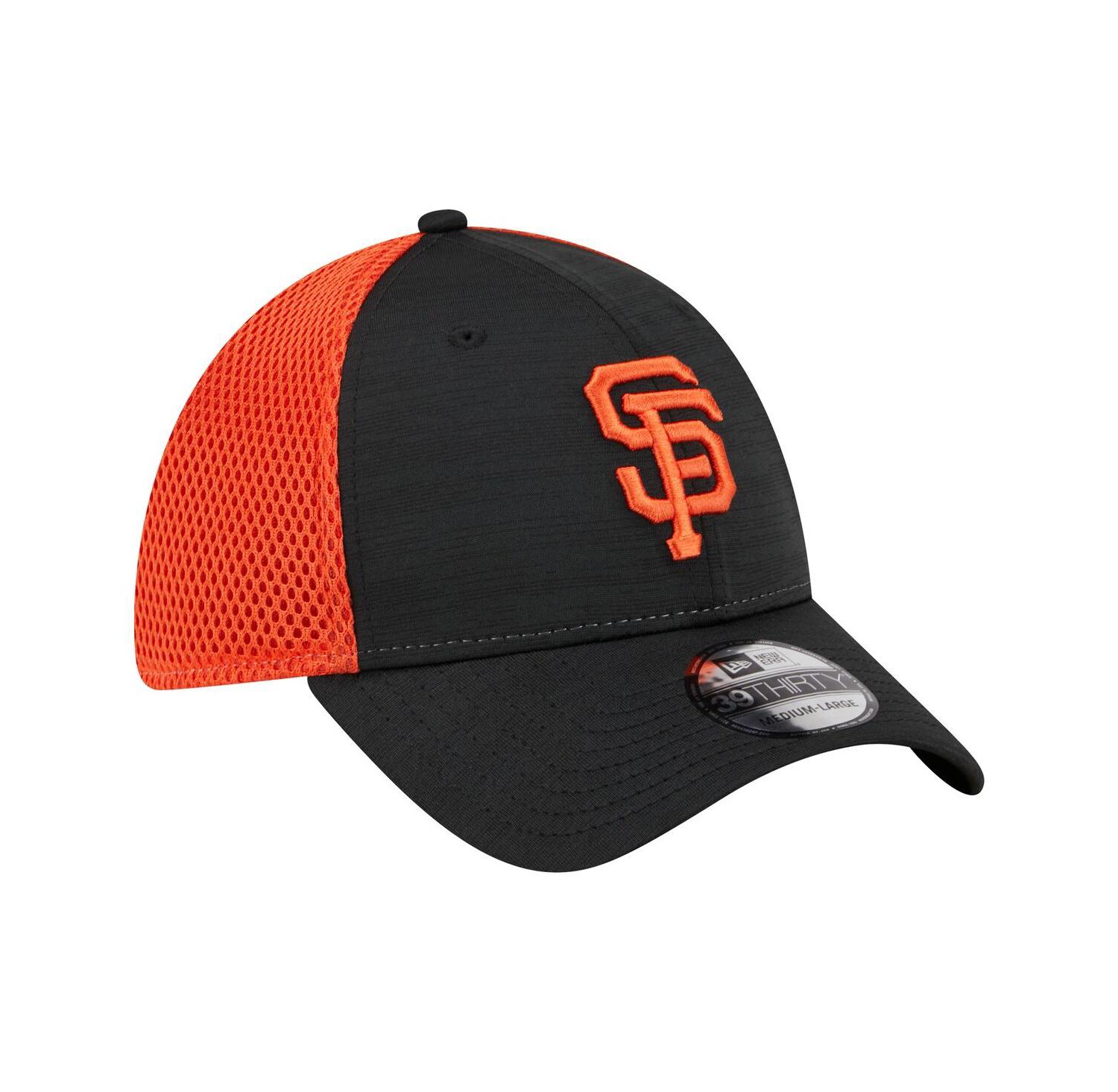 Men's Black San Francisco Giants Neo 39Thirty Flex Hat