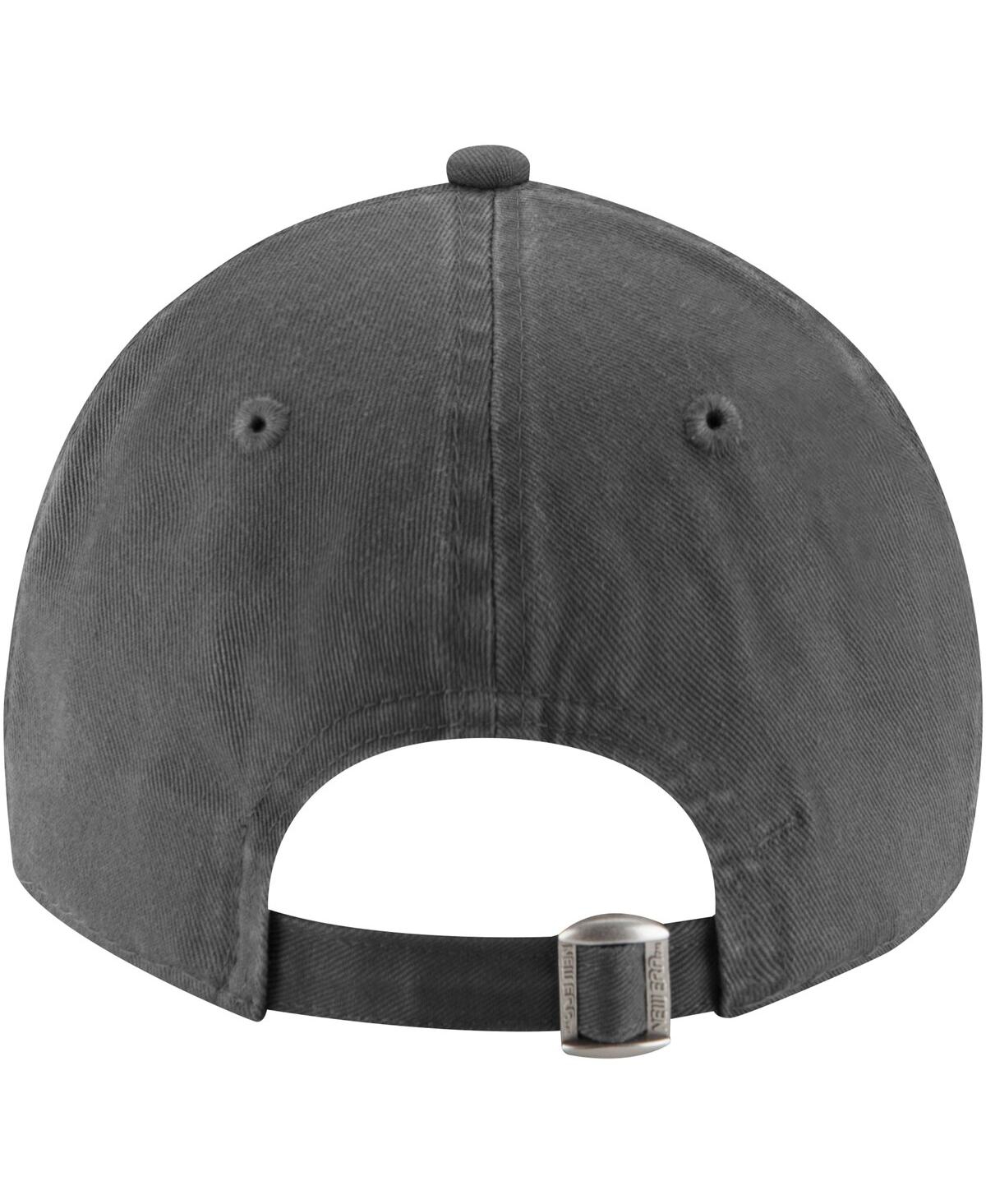NEW ERA MEN'S GRAPHITE DALLAS COWBOYS VOLT 9TWENTY ADJUSTABLE HAT 