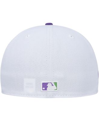 Men's White Chicago White Sox Side Patch 59Fifty Fitted Hat