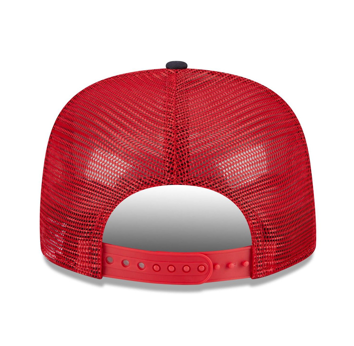 Men's White/Red St. Louis Cardinals Team Foam Front A-Frame Trucker 9Fifty Snapback Hat