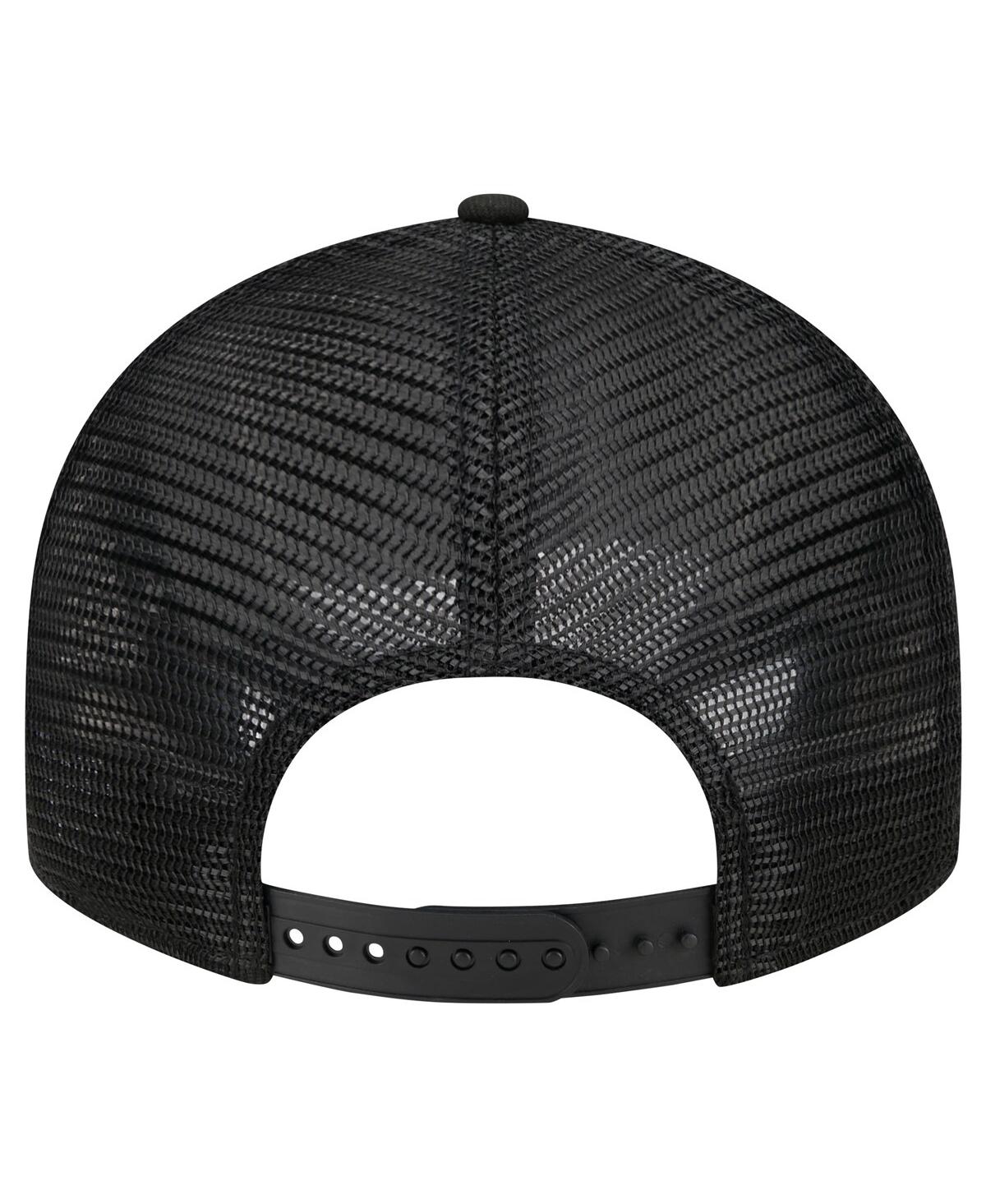 Shop New Era Men's Black Lsu Tigers Labeled 9fifty Snapback Hat