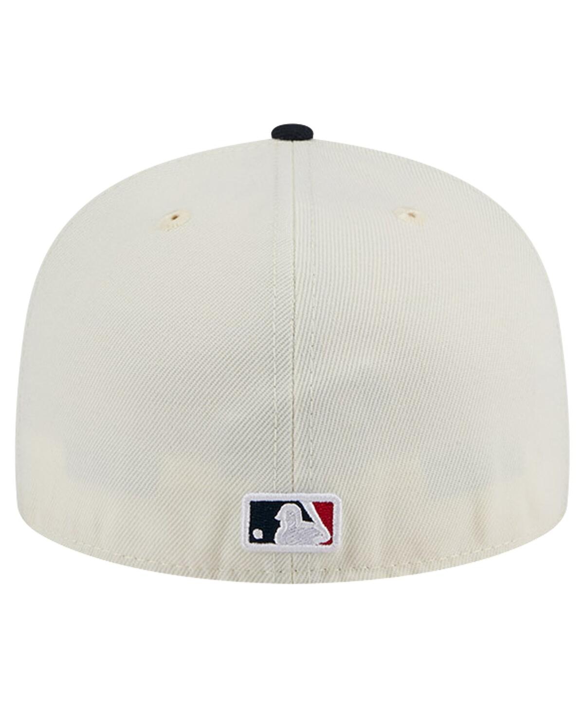 Shop New Era Men's White Minnesota Twins Evergreen Chrome 59fifty Fitted Hat