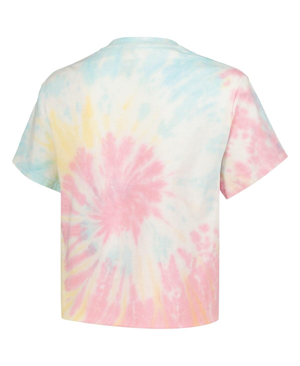 Mad Engine Unisex Blue Lilo And Stitch Stitch Colorful Tie-dye T-shirt In Blue
