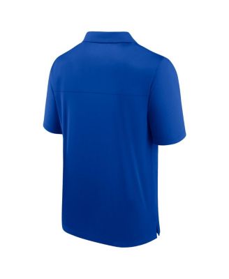 Branded Men's Royal Kentucky Wildcats Left Side Block Polo