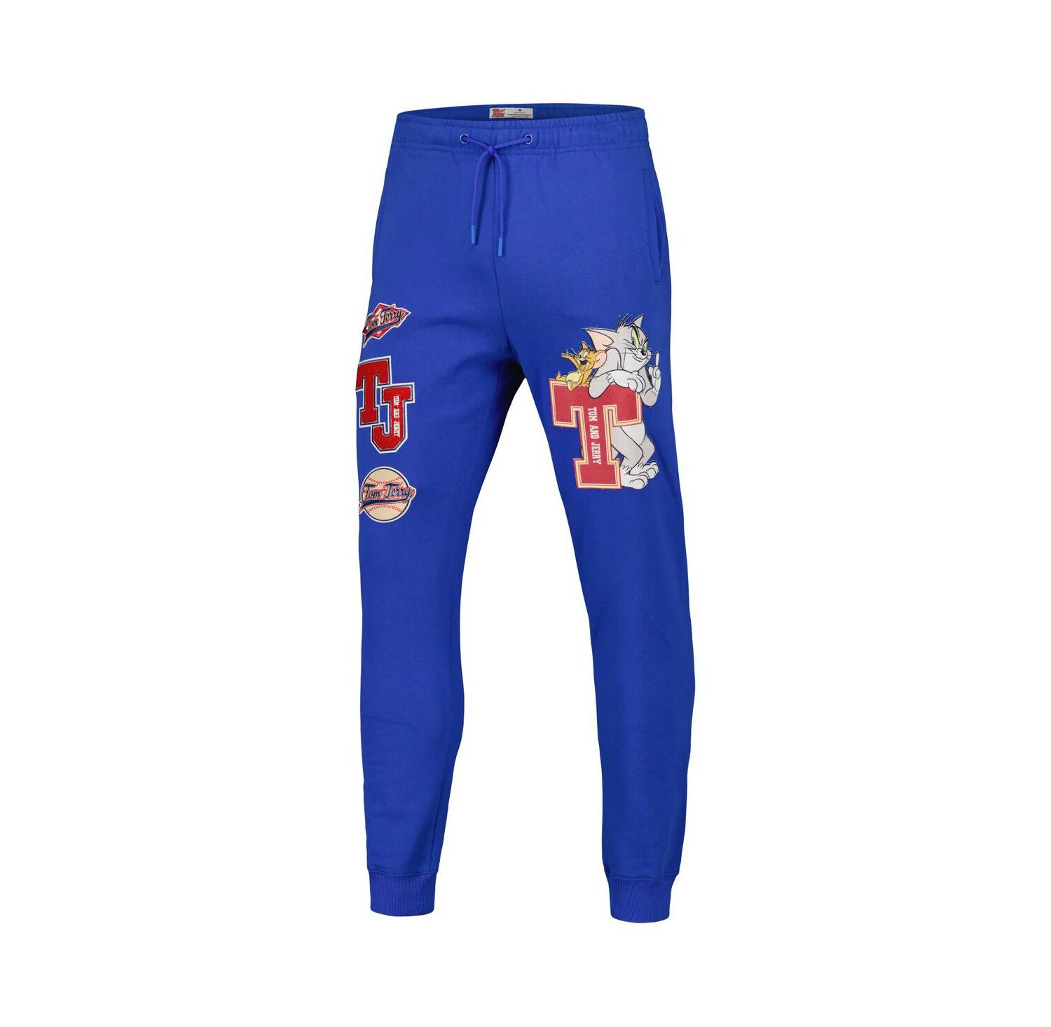 Men's Royal Tom and Jerry University Jogger Pants