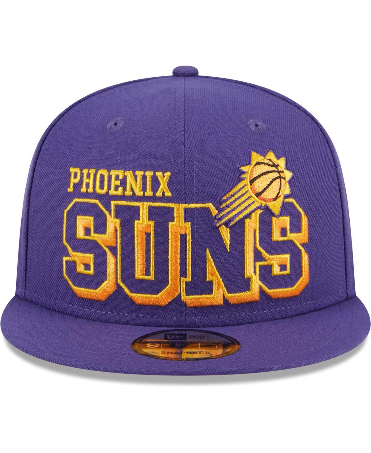 New Era Purple Phoenix Suns Gameday 59fifty Snapback Hat In Purple