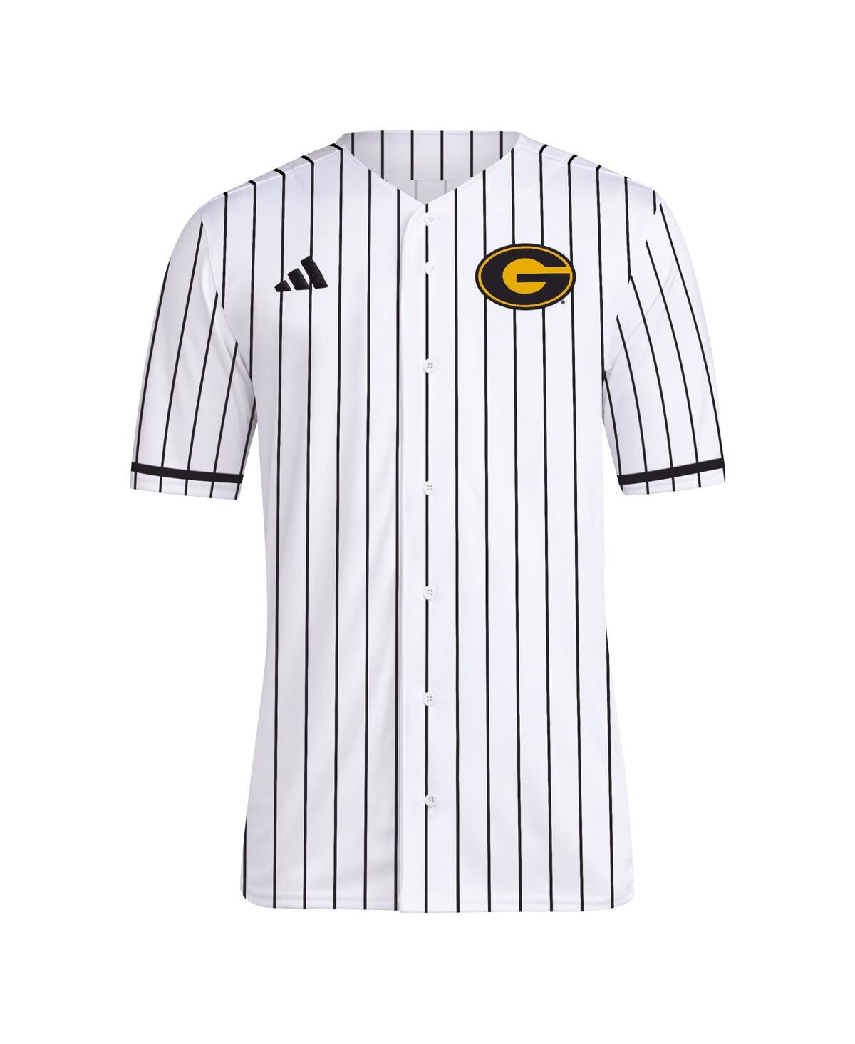 Adidas Men'sGrambling Tigers Replica Baseball Jersey - White