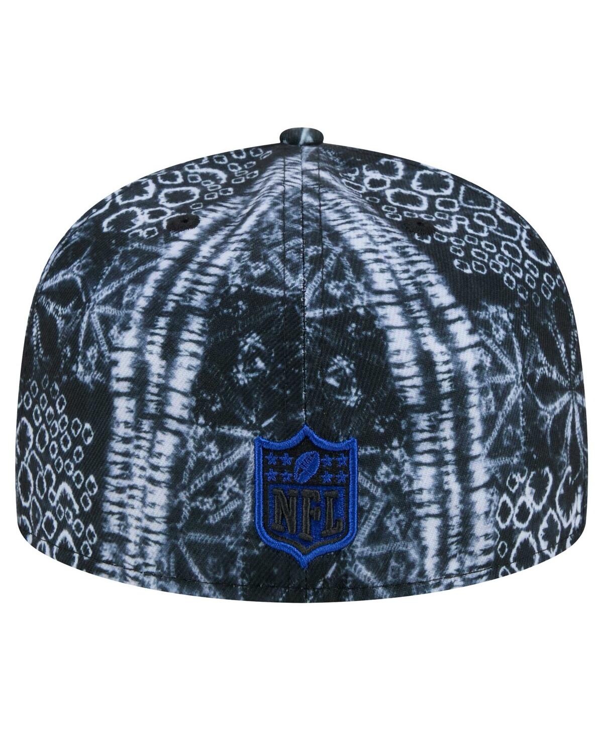 New Era Men'sNew York Giants Shibori 59fifty Fitted Hat - Black