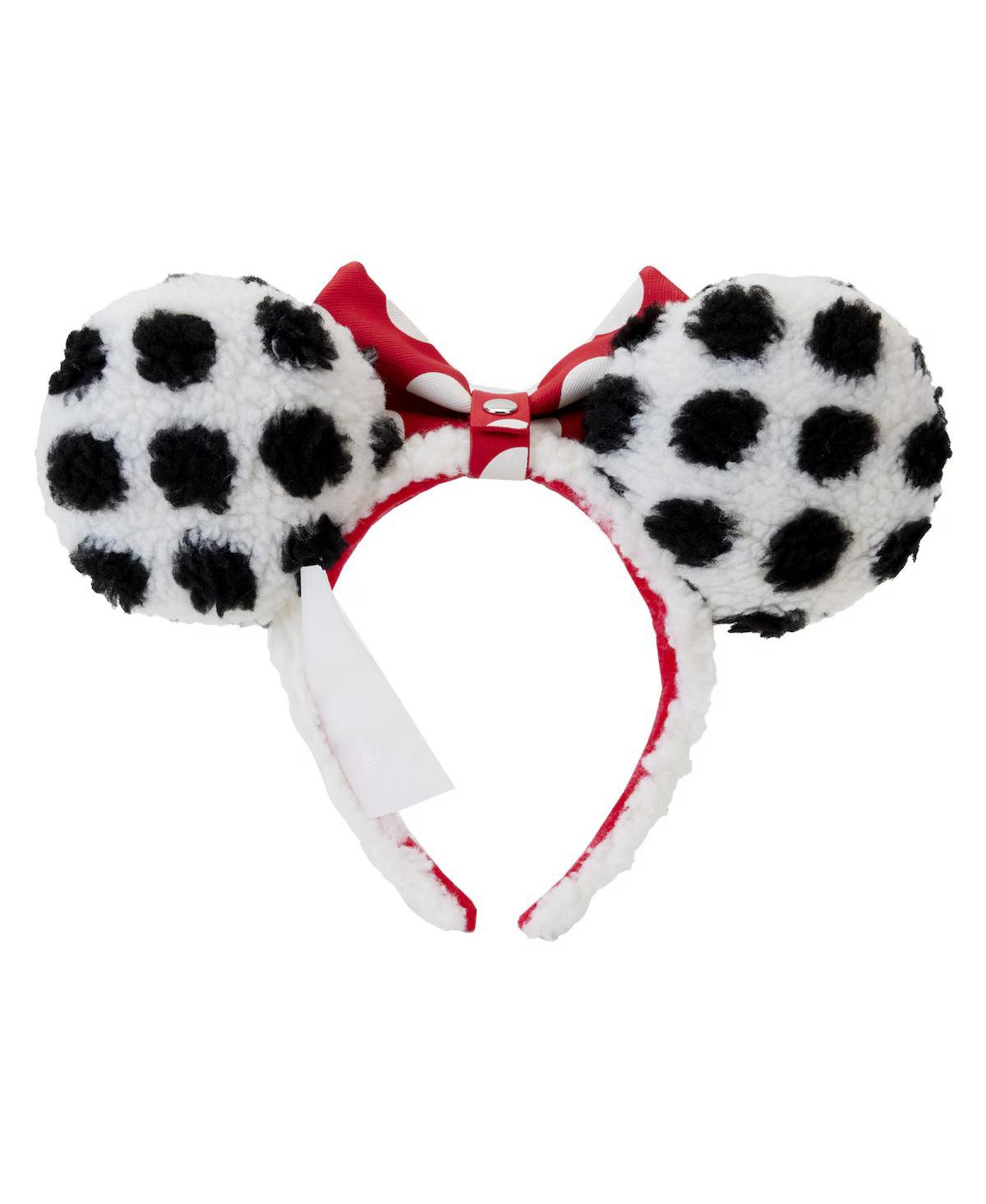 Shop Loungefly Mickey Friends Minnie Mouse Rocks The Dots Sherpa Headband In No Color