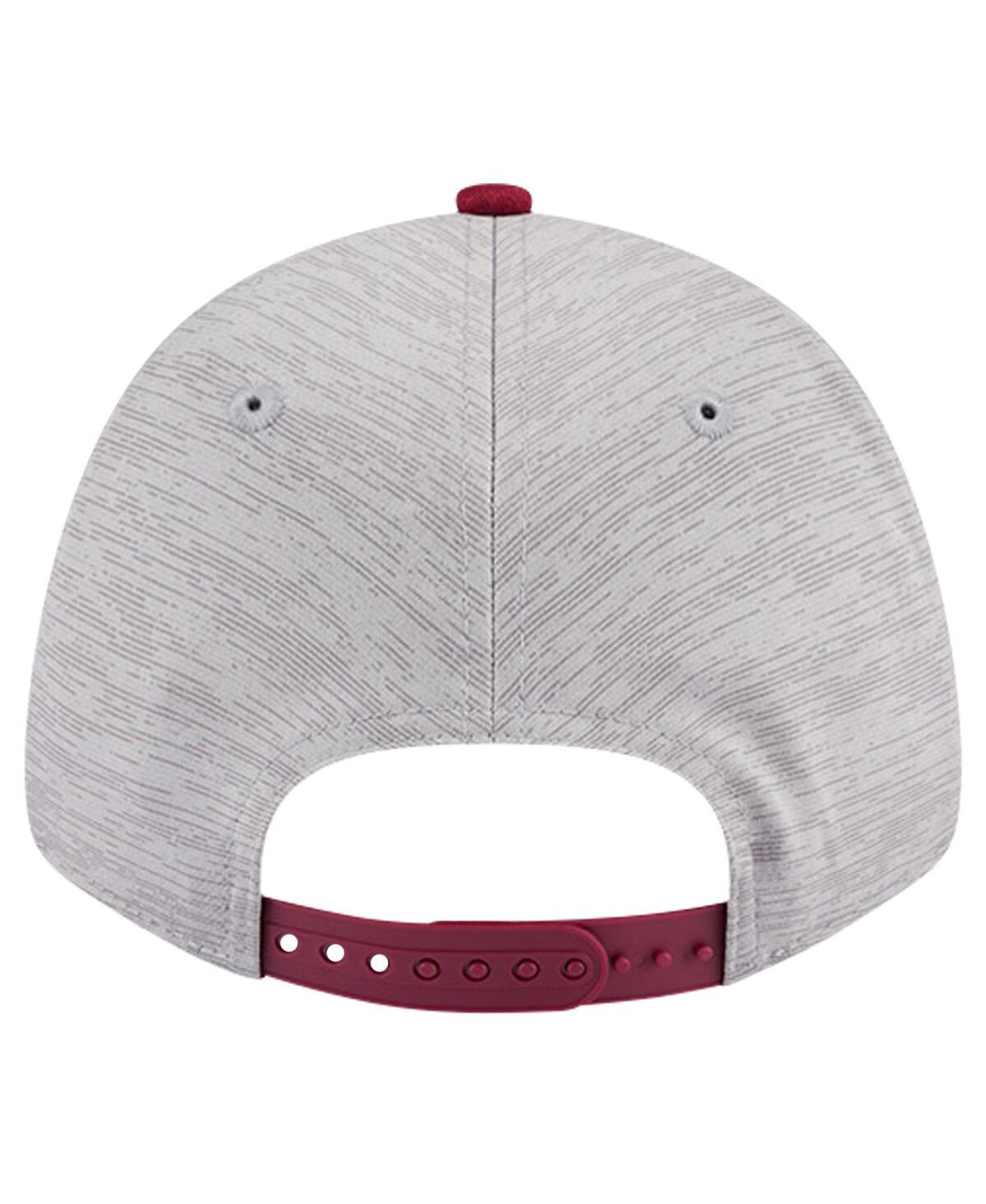 New Era Men'say/Wine Cleveland Cavaliers Active Digi-Tech Two-Tone 9forty Adjustable Hat