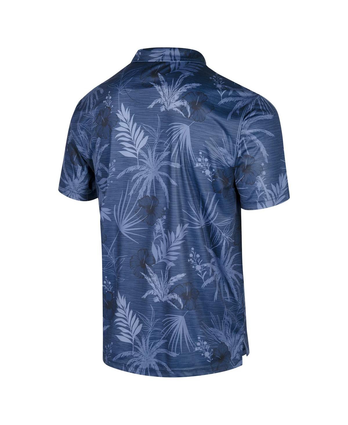 Shop Colosseum Men's Royal Kansas Jayhawks Big Tall Palms Polo