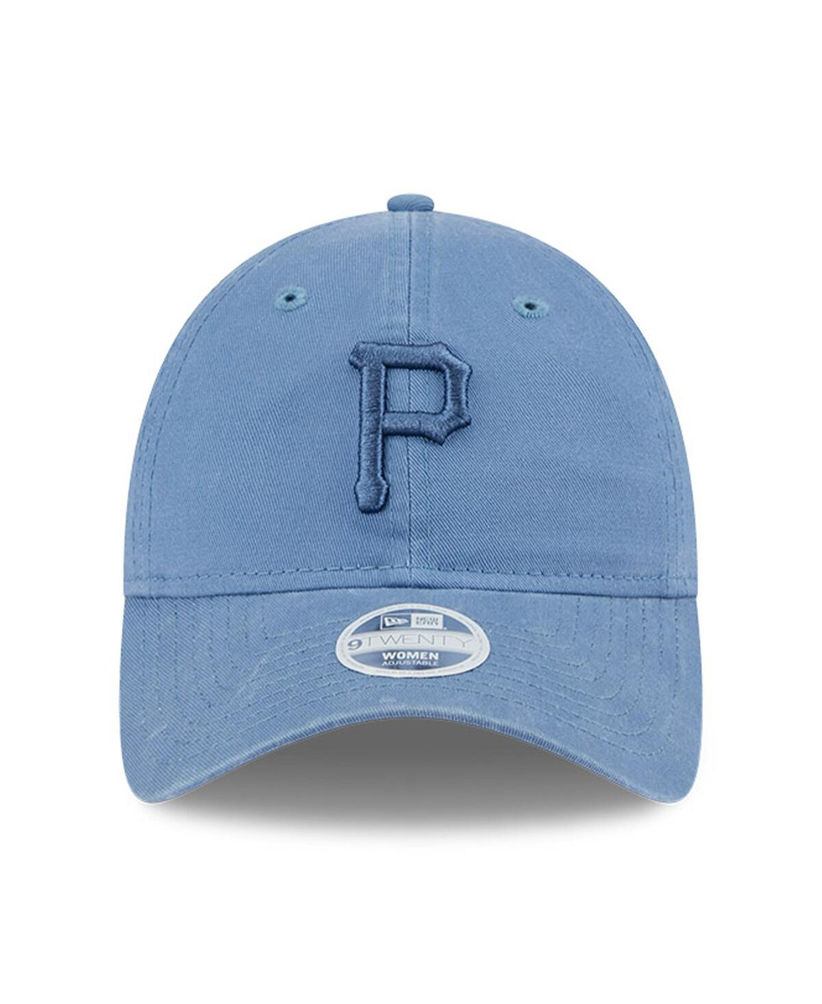 Shop New Era Women's Pittsburgh Pirates Faded Blue 9twenty Adjustable Hat