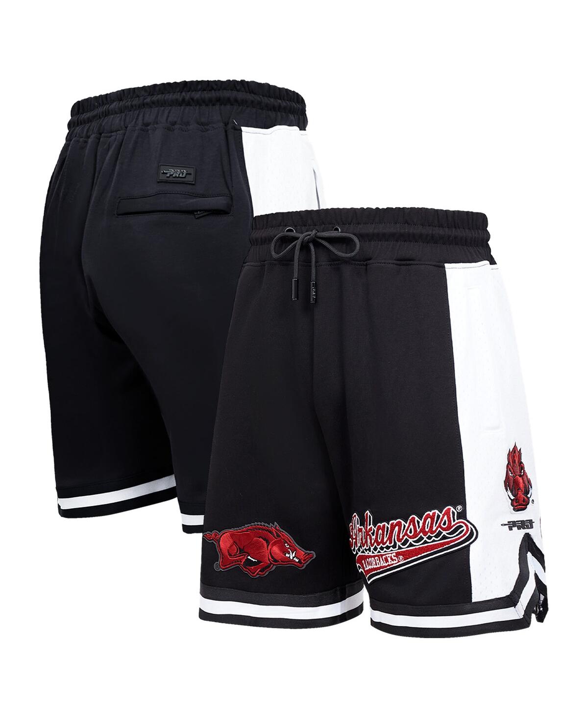 Men's Black Arkansas Razorbacks Script Tail Dk 2.0 Shorts - Black