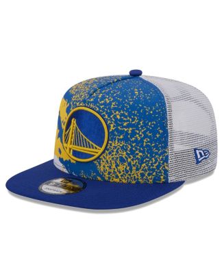 New Era Men's Royal Golden State Warriors Court Sport Speckle 9Fifty ...