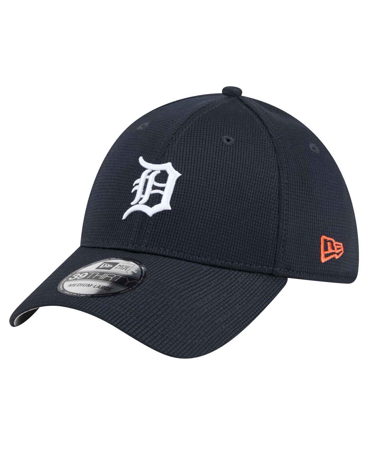 Shop New Era Men's Navy Detroit Tigers Active Pivot 39thirty Flex Hat