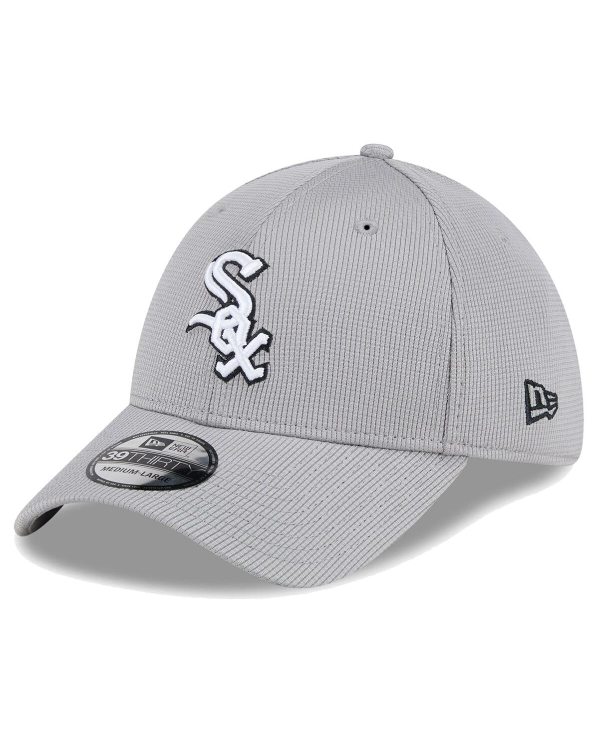 Shop New Era Men's Gray Chicago White Sox Active Pivot 39thirty Flex Hat