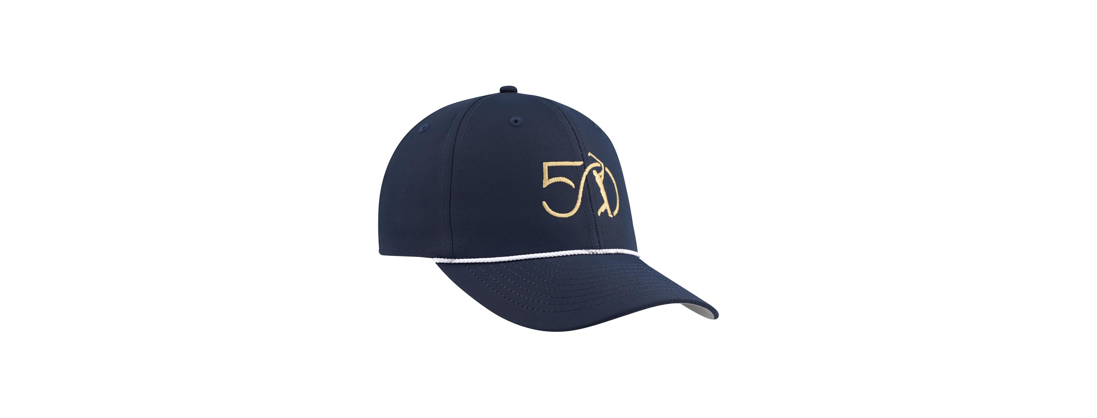 Imperial Men's Navy The Players 50th Anniversary The Wingman Rope Adjustable Hat