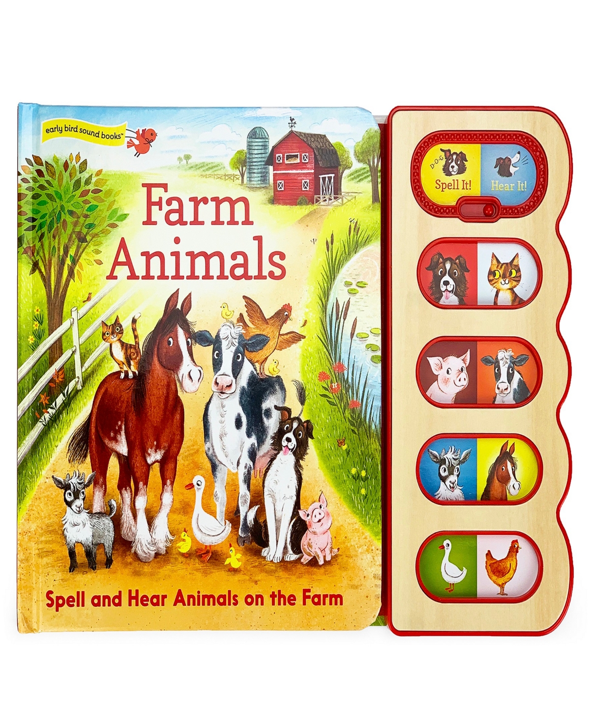 Shop Readerlink Rose Nestling-farms Animals: Early Bird Switch Sound Book In No Color