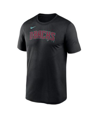 Men's Black Arizona Diamondbacks Fuse Legend T-Shirt