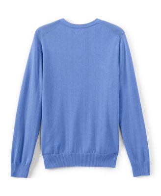 Men's Unisex Cotton Modal Vneck Pullover Sweater