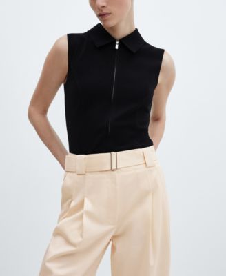 Women's Pleated Suit Pants