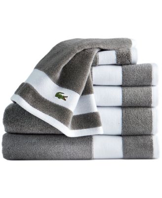 Heritage Sport Stripe Logo Cotton 6-Pc. Bath Towel Set