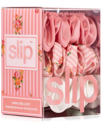 3-Pc. Pure Silk Large Scrunchies Set