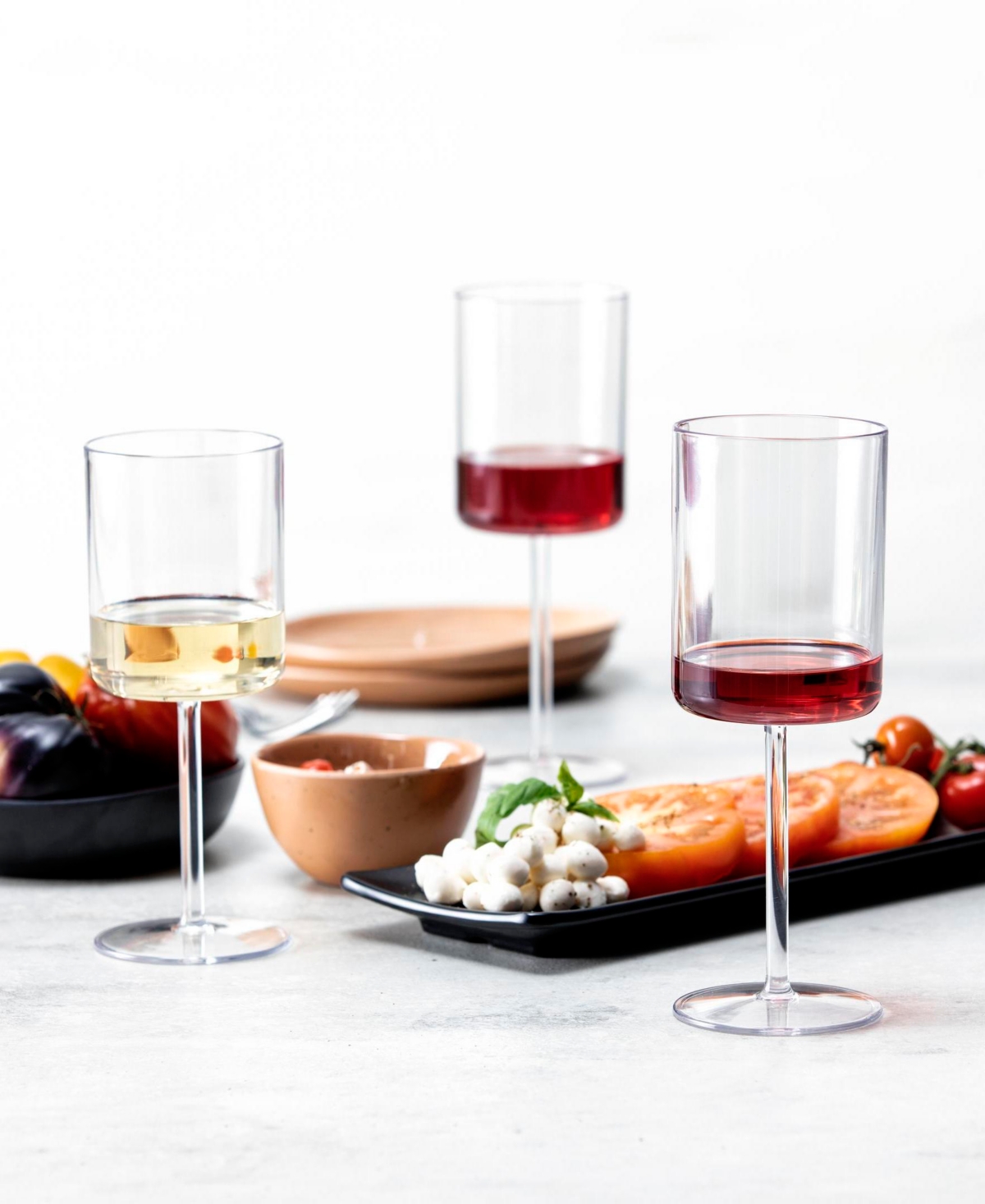 Fortessa Urbo Outdoor Clear Red Wine 15oz In Gray